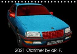 2021 Oldtimer by aRi F. (Tischkalender 2021 DIN A5 quer)