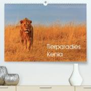 Tierparadies Kenia (Premium, hochwertiger DIN A2 Wandkalender 2021, Kunstdruck in Hochglanz)