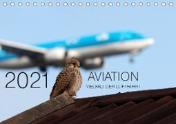 Aviation 2021 - Vielfalt der Luftfahrt (Tischkalender 2021 DIN A5 quer)