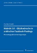 Mabr¿k 2.0 ¿ Glückwünsche in arabischen Facebook-Postings