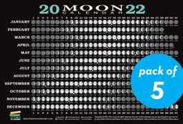 2022 Moon Calendar Card (5 Pack)