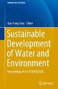 Sustainable Development of Water and Environment