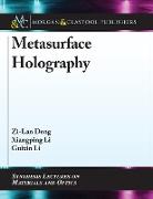 Metasurface Holography