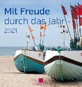 Mit Freude durch das Jahr 2021 Postkartenkalender