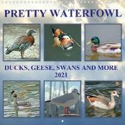 Pretty Waterfowl (Wall Calendar 2021 300 × 300 mm Square)