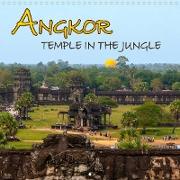ANGKOR, TEMPLE IN THE JUNGLE (Wall Calendar 2021 300 × 300 mm Square)