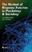 The Method of Response Functions in Psychology and Sociology: W/ CD