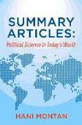 Summary Articles: Political Science in Today's World