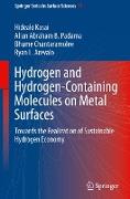 Hydrogen and Hydrogen-Containing Molecules on Metal Surfaces