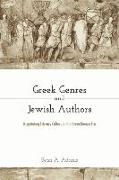 Greek Genres and Jewish Authors