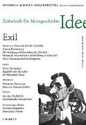 Zeitschrift für Ideengeschichte Heft II/1 Frühjahr 2008: Exil
