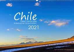 Chile DesConocido (Wandkalender 2021 DIN A2 quer)