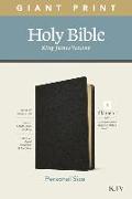 KJV Personal Size Giant Print Bible, Filament Enabled Edition (Genuine Leather, Black)
