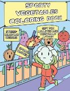 Sporty Vegetables Coloring Book