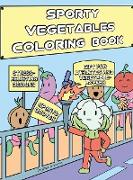 Sporty Vegetables Coloring Book