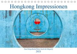 Hongkong Impressionen (Tischkalender 2021 DIN A5 quer)