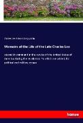 Memoirs of the Life of the Late Charles Lee