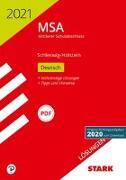 STARK Lösungen zu Original-Prüfungen und Training MSA 2021 - Deutsch - Schleswig-Holstein
