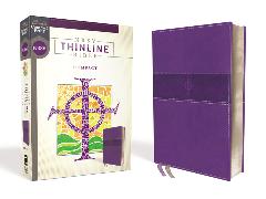 NRSV, Thinline Bible, Compact, Leathersoft, Purple, Comfort Print