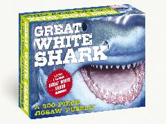 The Great White Shark 500-Piece Jigsaw Puzzle and Book