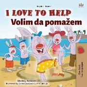 I Love to Help (English Serbian Bilingual Book for Kids - Latin Alphabet)