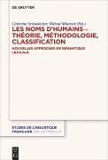 Les noms d¿humains ¿ théorie, méthodologie, classification