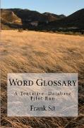 Word Glossary