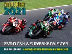 Motocourse 2021 Grand Prix & Superbike Calendar: Full Colour Action from Grand Prix and World Superbike Racing