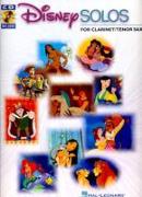 Disney Solos for Clarinet/Tenor Sax - Play Along with a Full Symphony Orchestra! (Bk/Online Audio) [With CD]
