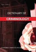 Dictionary of Criminology