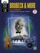 Alfred Jazz Play-Along -- Brubeck & More, Vol 3: Rhythm Section (Piano, Bass, Drum Set), Book & CD [With CD (Audio)]