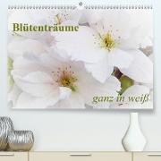 Blütenträume - ganz in weiß / CH-Version (Premium, hochwertiger DIN A2 Wandkalender 2021, Kunstdruck in Hochglanz)
