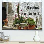 Kretas Hinterhof (Premium, hochwertiger DIN A2 Wandkalender 2021, Kunstdruck in Hochglanz)
