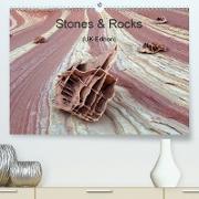 Stones & Rocks (UK-Edition) (Premium, hochwertiger DIN A2 Wandkalender 2021, Kunstdruck in Hochglanz)