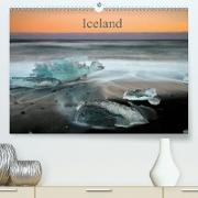 Iceland, UK-Version (Premium, hochwertiger DIN A2 Wandkalender 2021, Kunstdruck in Hochglanz)