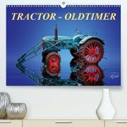 Tractor - Oldtimer / UK-Version (Premium, hochwertiger DIN A2 Wandkalender 2021, Kunstdruck in Hochglanz)