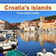 Croatia's islands - Cres and Losinj (Wall Calendar 2021 300 × 300 mm Square)