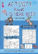 Activity Book for 3 - 5 Year Olds