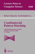 Combinatorial Pattern Matching