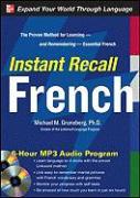 Instant Recall French [With CDROM]