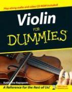 Violin for Dummies [With CDROM]