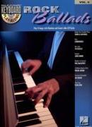 Rock Ballads Keyboard Play-Along Volume 6 Book/Online Audio [With CD]