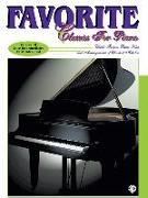 Favorite Classics for Piano, Vol 3: World Famous Piano Solos and Arrangements of Classical Melodies, Book & CD [With CD]