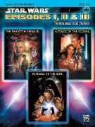 Star Wars Episodes I, II & III Instrumental Solos: Piano Acc., Book & CD [With CD (Audio)]