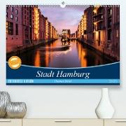 Stadt Hamburg (Premium, hochwertiger DIN A2 Wandkalender 2021, Kunstdruck in Hochglanz)