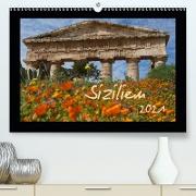 Sizilien (Premium, hochwertiger DIN A2 Wandkalender 2021, Kunstdruck in Hochglanz)