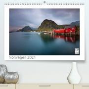 Norwegen 2021 - Land im Norden (Premium, hochwertiger DIN A2 Wandkalender 2021, Kunstdruck in Hochglanz)