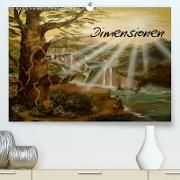 Dimensionen (Premium, hochwertiger DIN A2 Wandkalender 2021, Kunstdruck in Hochglanz)