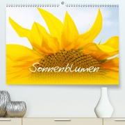 Sonnenblumen - die Blumen der Lebensfreude (Premium, hochwertiger DIN A2 Wandkalender 2021, Kunstdruck in Hochglanz)
