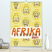 Afrika-Sehnsucht 2021 (Premium, hochwertiger DIN A2 Wandkalender 2021, Kunstdruck in Hochglanz)